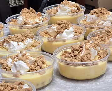 Mack's Shack BBQ banana pudding